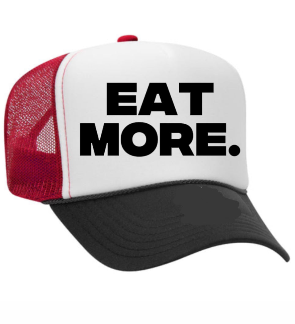 Eat More trucker Bulls color way